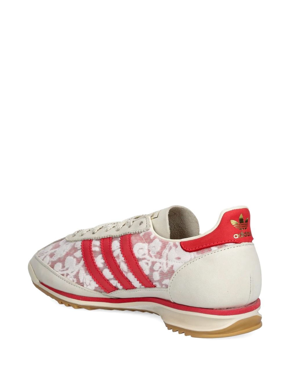 floral-lace sneakers - 3