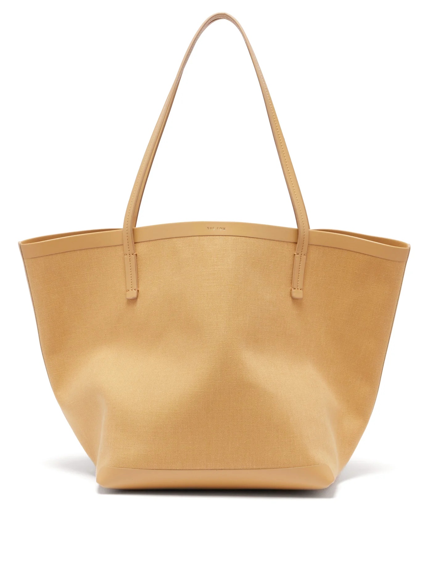 Park canvas and leather tote bag - 1