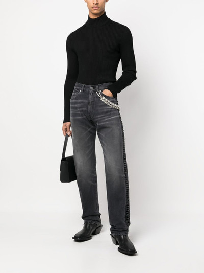 Martine Rose twist-loop straight-leg jeans outlook