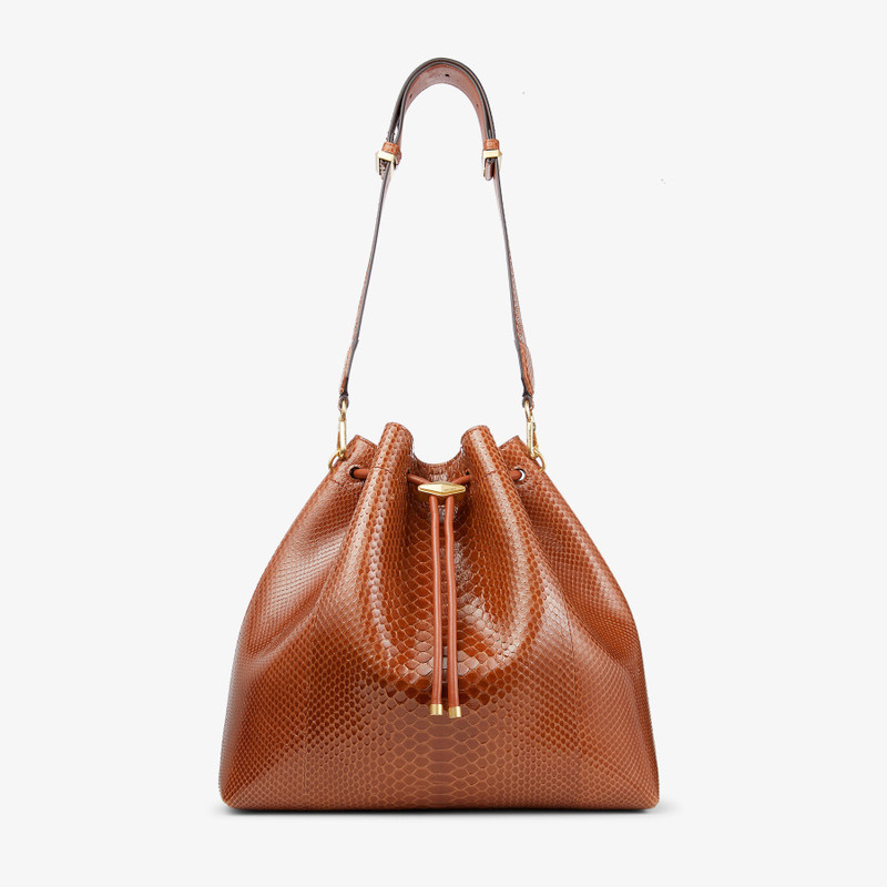 Cinch L
Copper Python Handbag 1