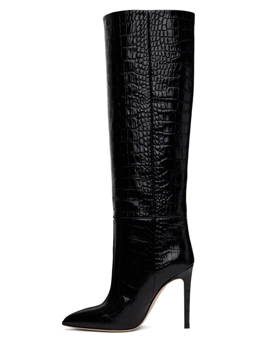 Black Stiletto Tall Boots - 3
