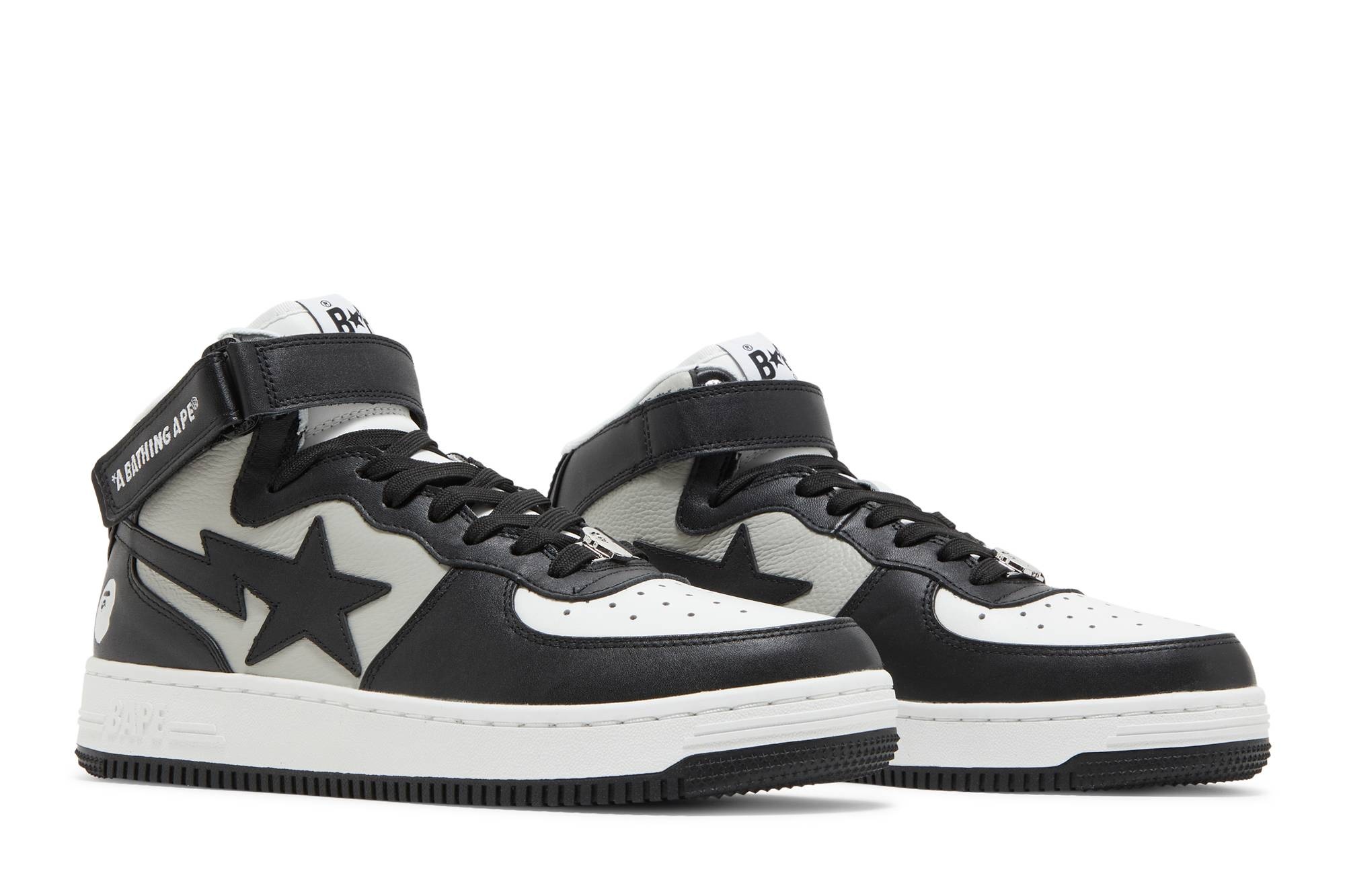 Bapesta Mid 'Black' - 8