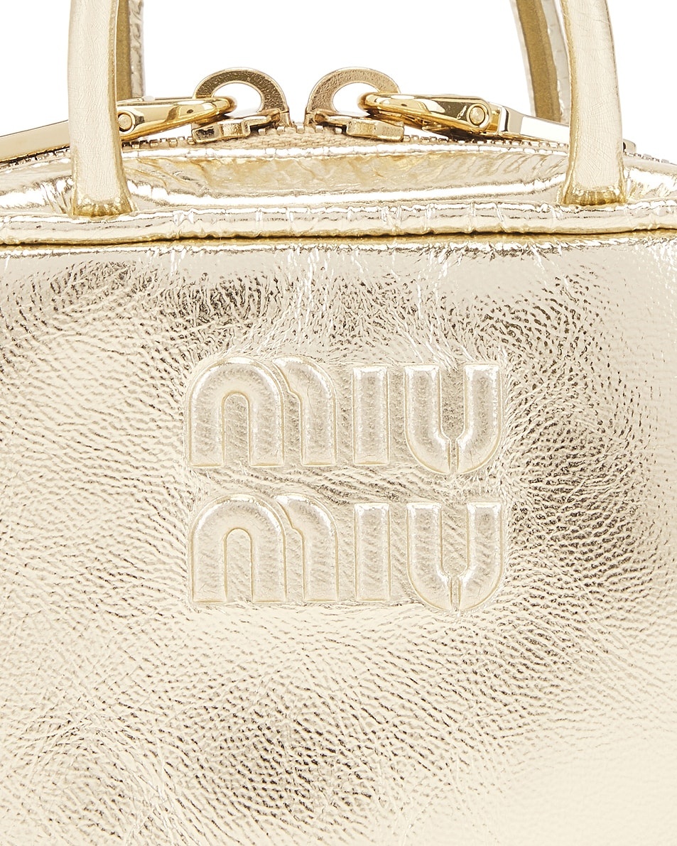 Nappa Laminata Contenitori Bag Charm - 6