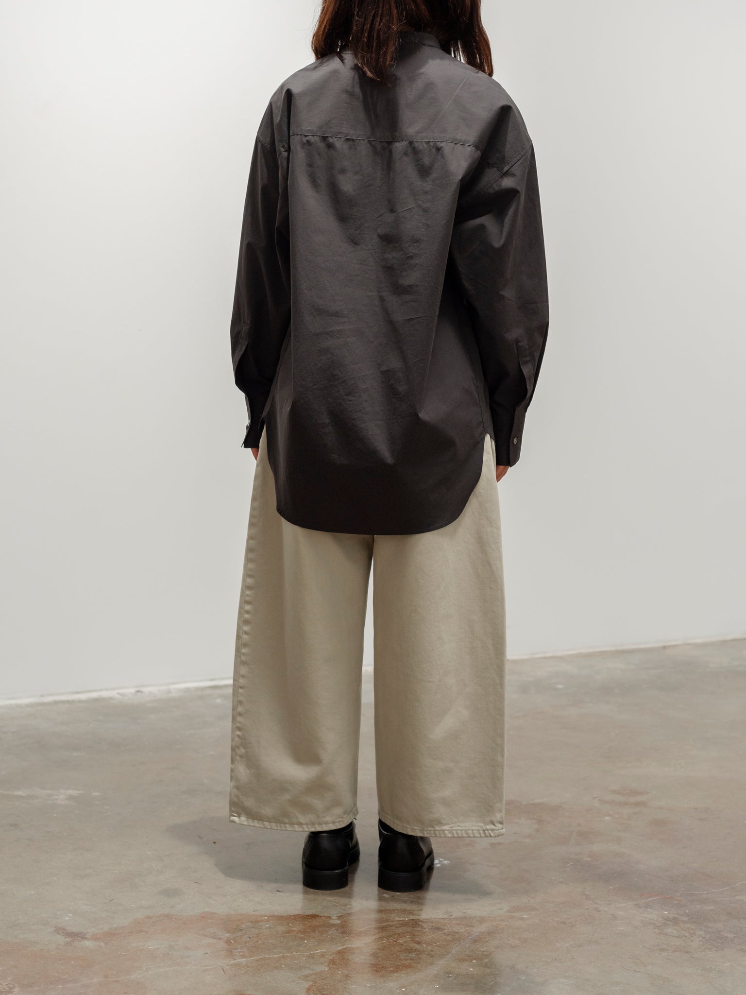 Frink Half Placket Shirt - Asphalt - 4