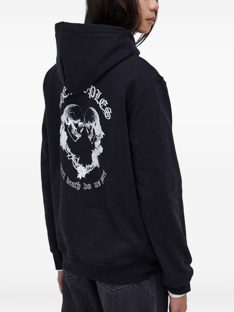 The Kooples embroidered-logo hoodie outlook