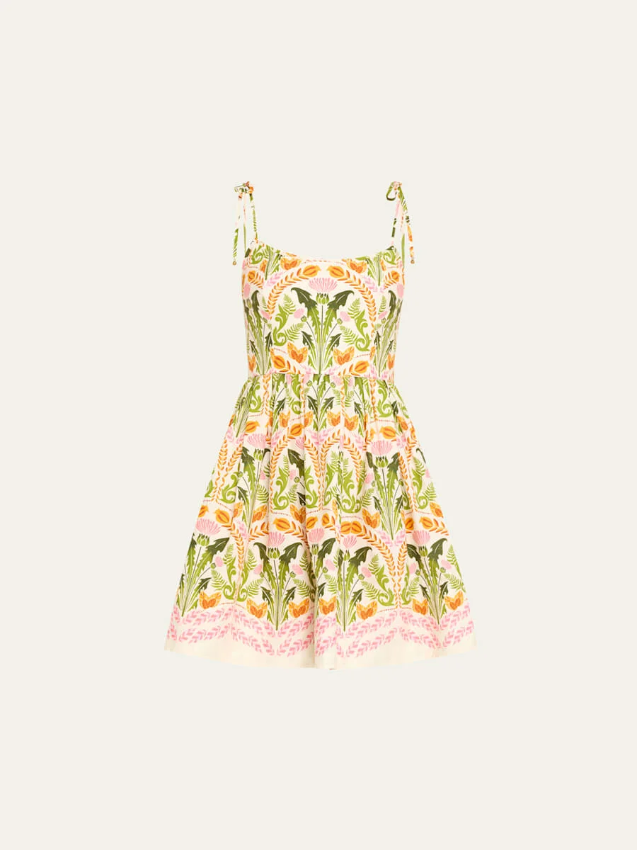 Laia Floral Mini Dress - 1