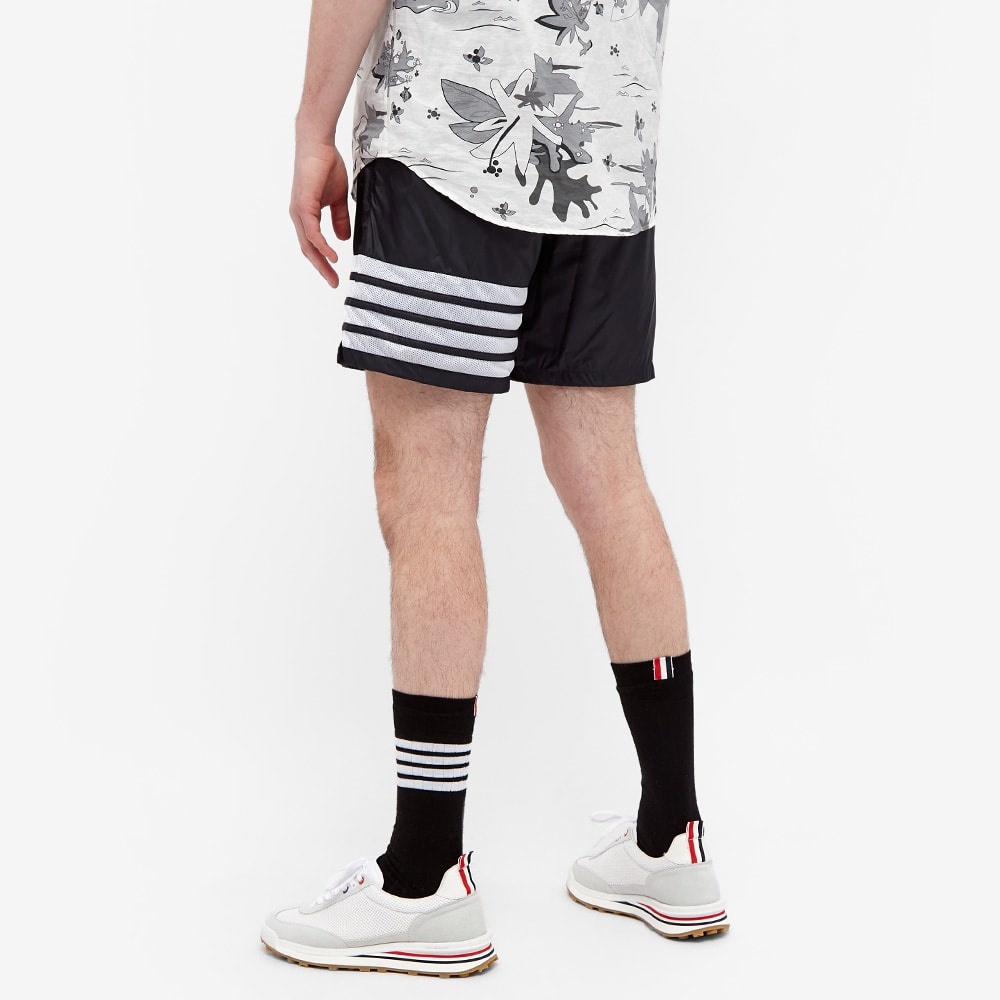 Thom Browne Engineered Stripe Nylon Short - 7