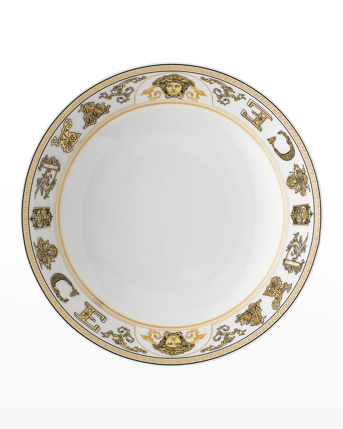 Virtus Gala White Rim Soup Bowl - 1