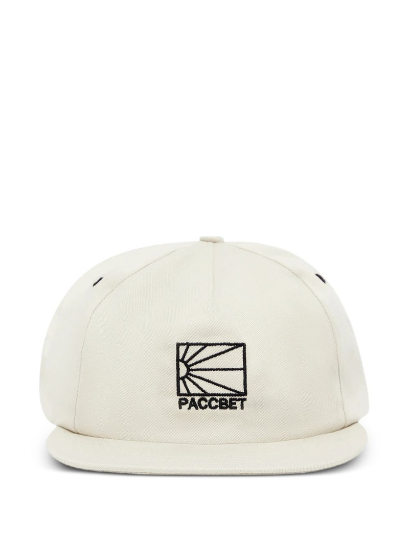 logo-embroidered baseball cap 1