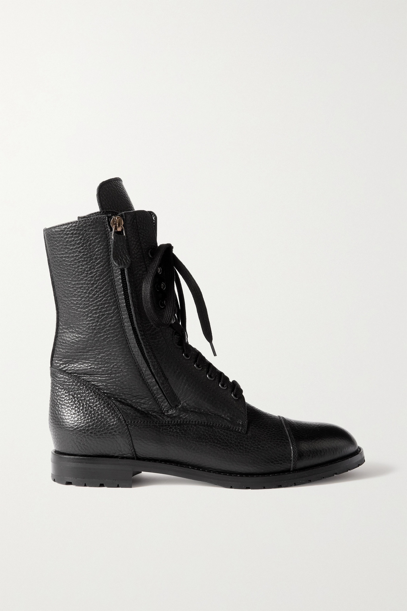 Campcha textured-leather ankle boots - 1