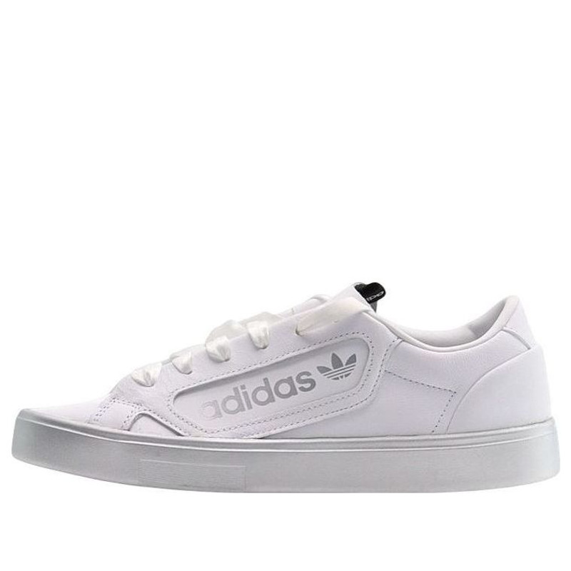 (WMNS) adidas Sleek 'White Silver Metallic' EG7748 - 1