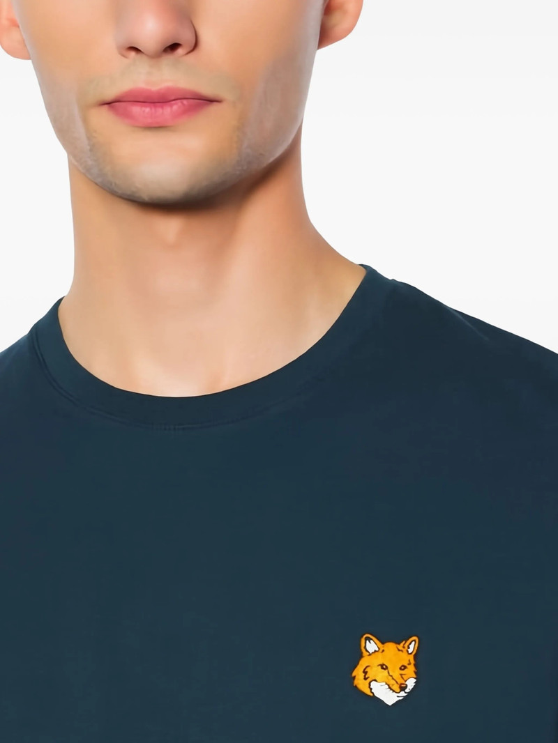 Maison Kitsuné Maison Kitsuné Logo-patch T-shirt outlook