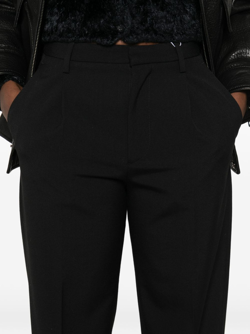 pleat-detail trousers 5