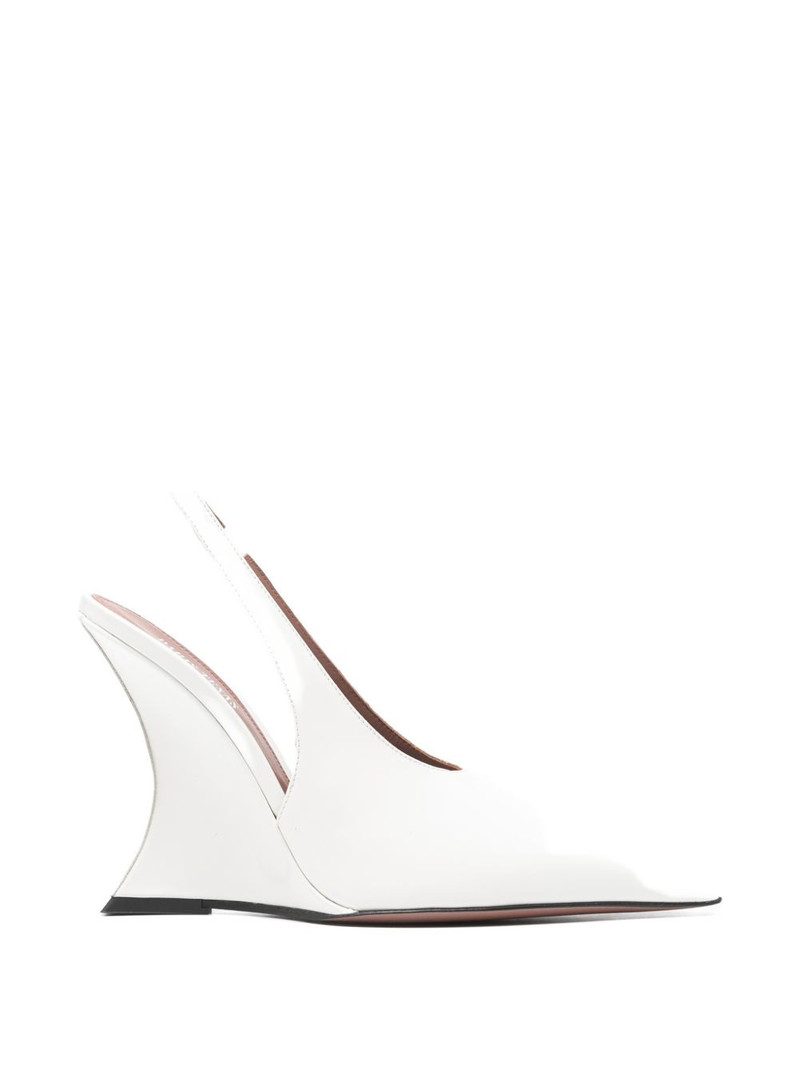 sculpted-heel pumps 1