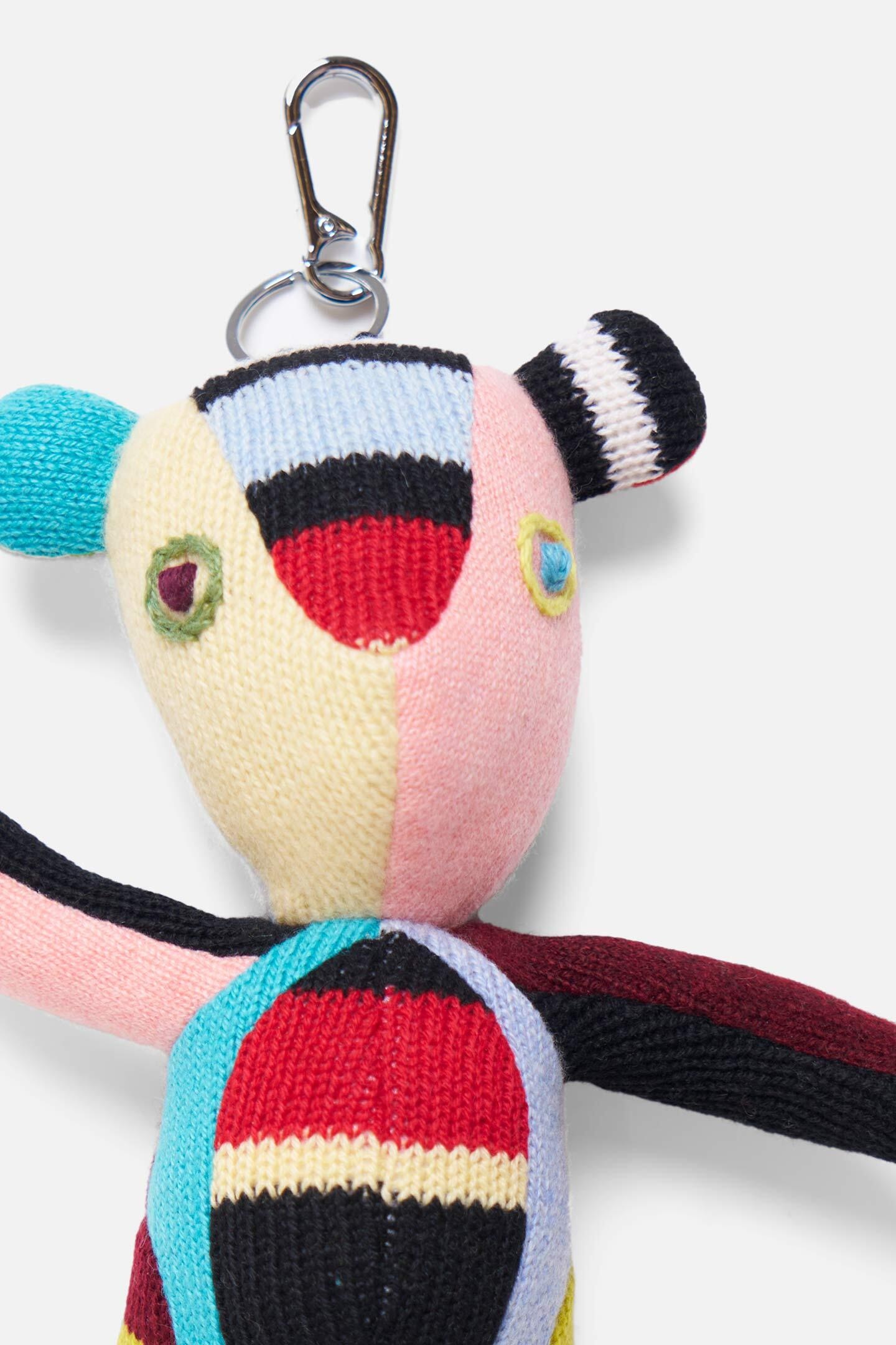 BEAR PATCHWORK KEYCHAIN - 2