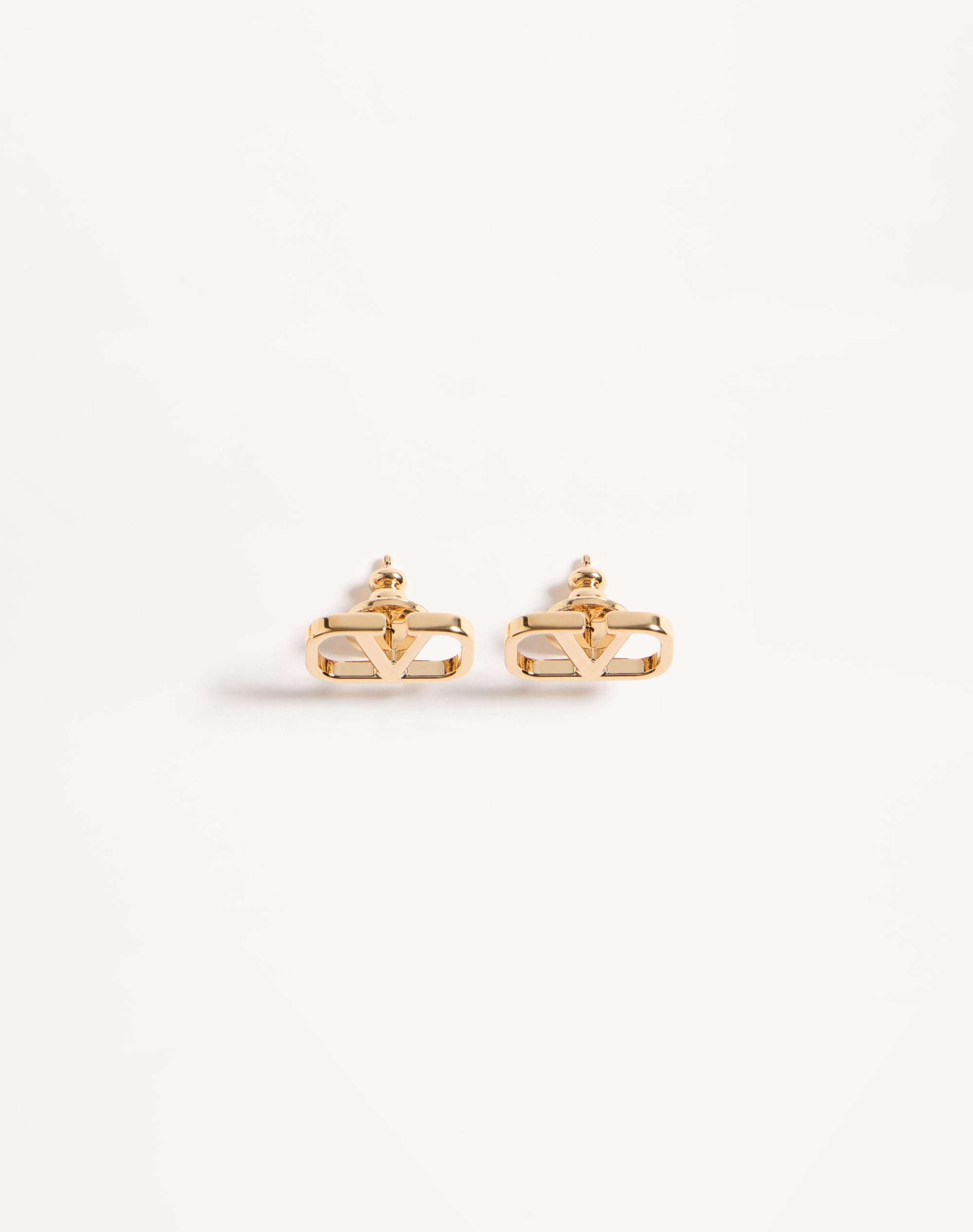 VLOGO SIGNATURE METAL EARRINGS - 4