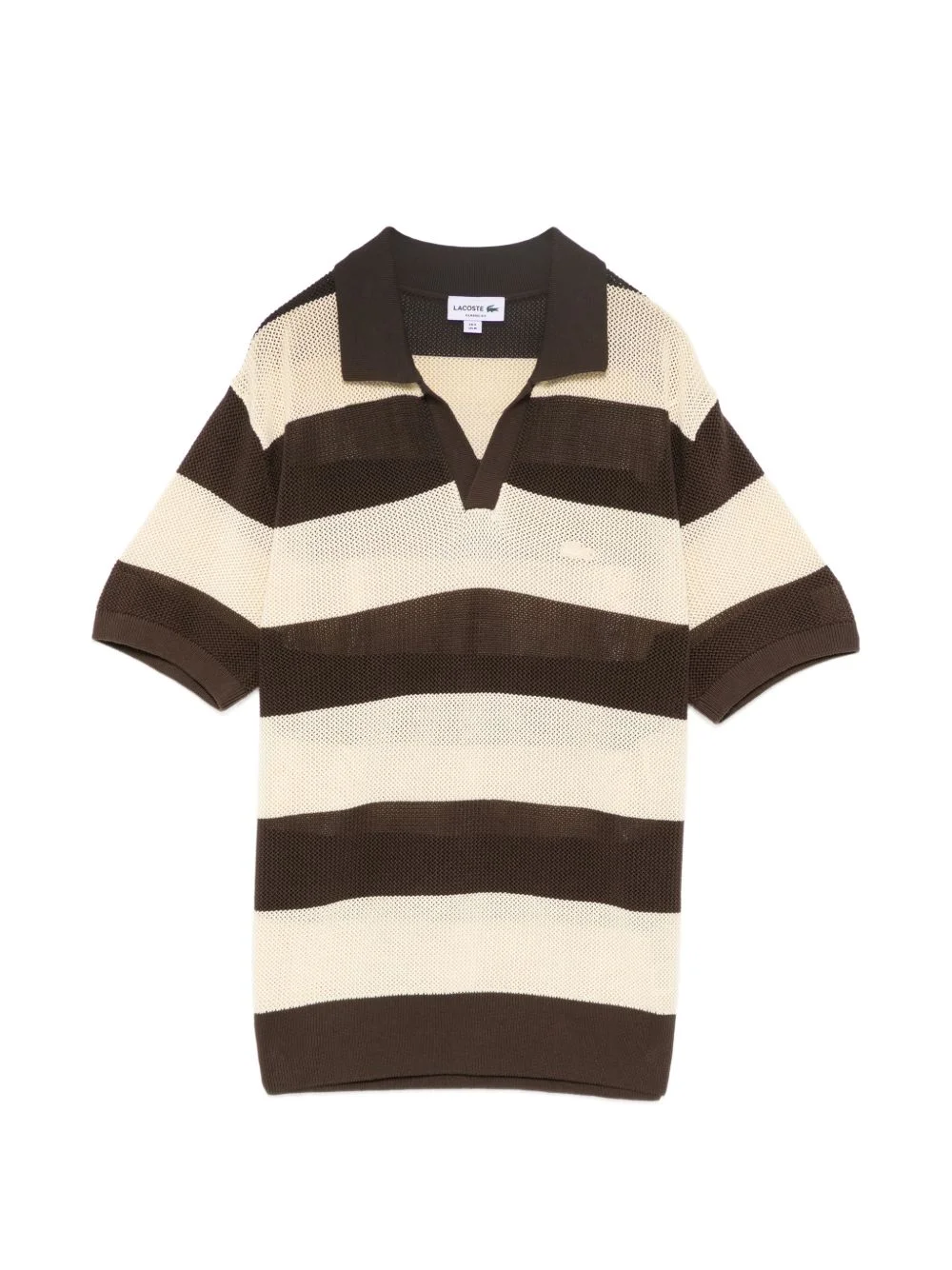KNIT STRIPE POLO - 1