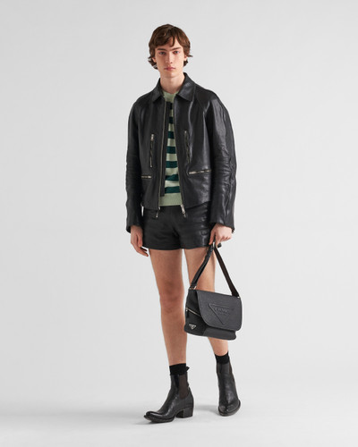 Prada Leather bag with shoulder strap outlook
