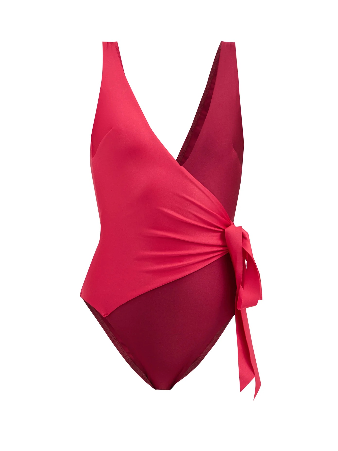 Bellitude wrap-effect swimsuit - 1