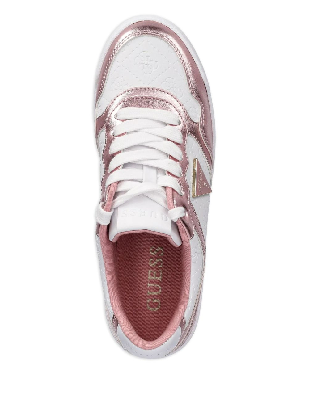 Miriam logo-embossed sneakers - 4