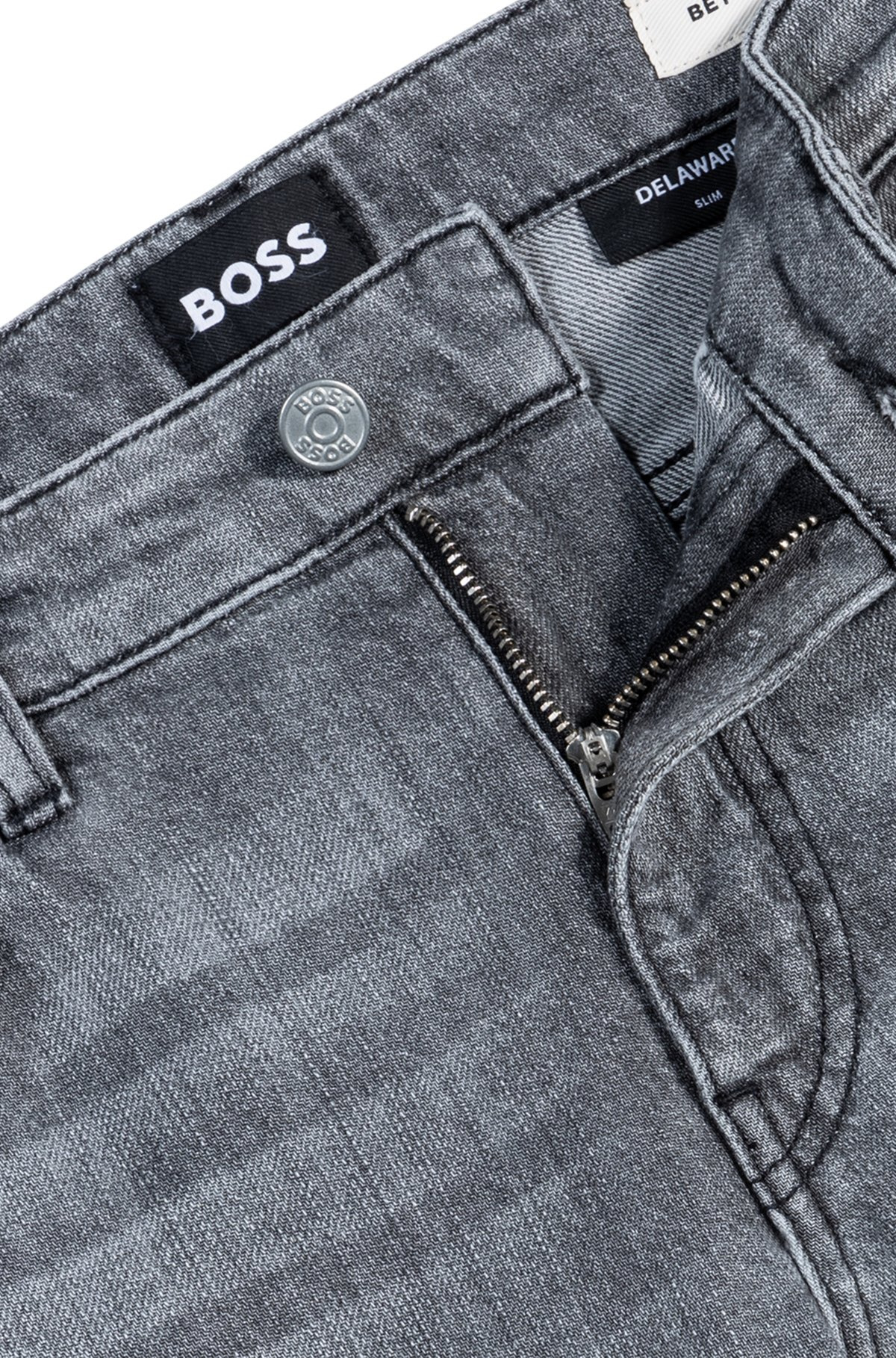 DELAWARE SLIM-FIT JEANS IN TINTED STRETCH DENIM - 6
