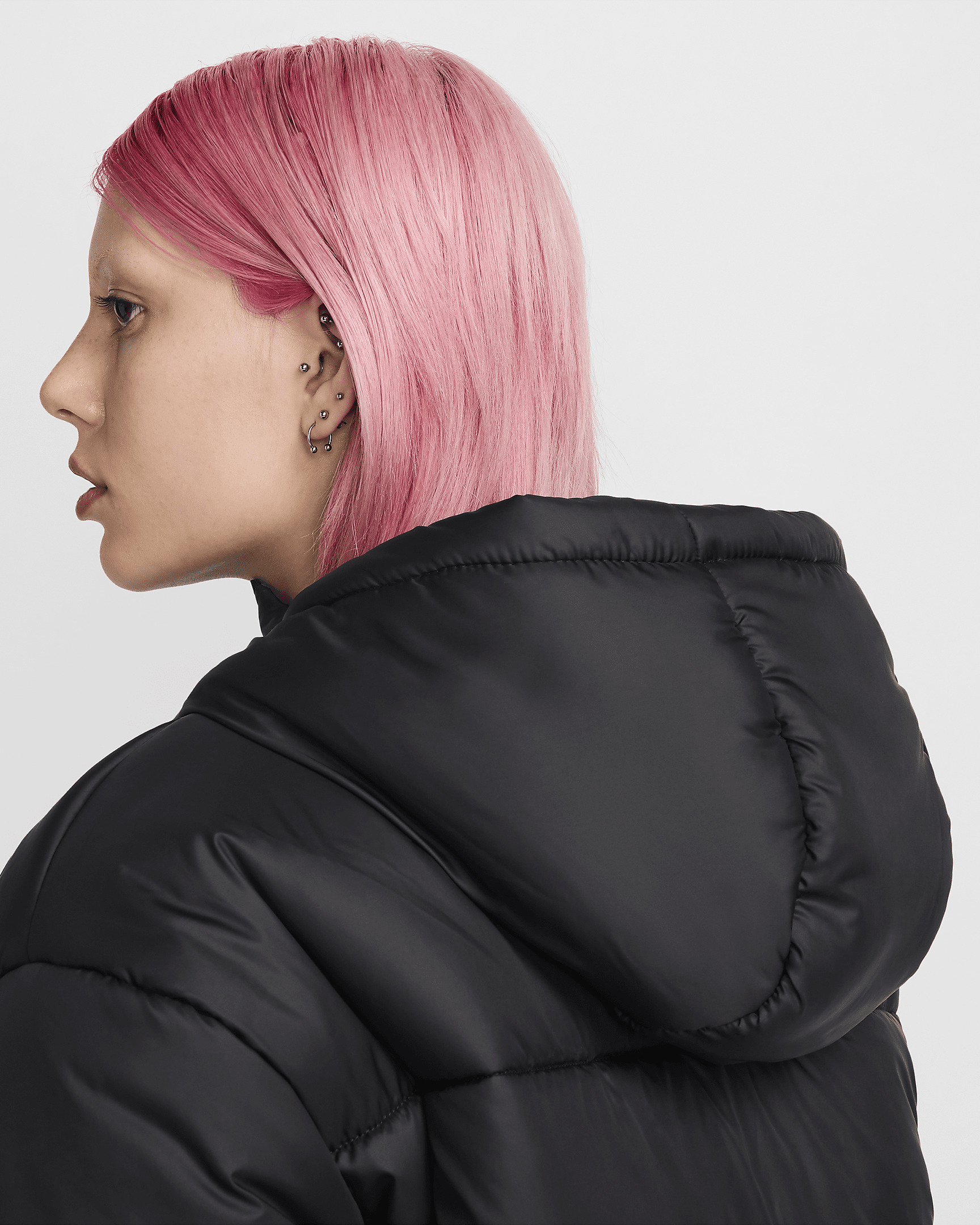 Nike Sportswear Classic Puffer Women's Therma-FIT Loose Hooded Jacket - 8