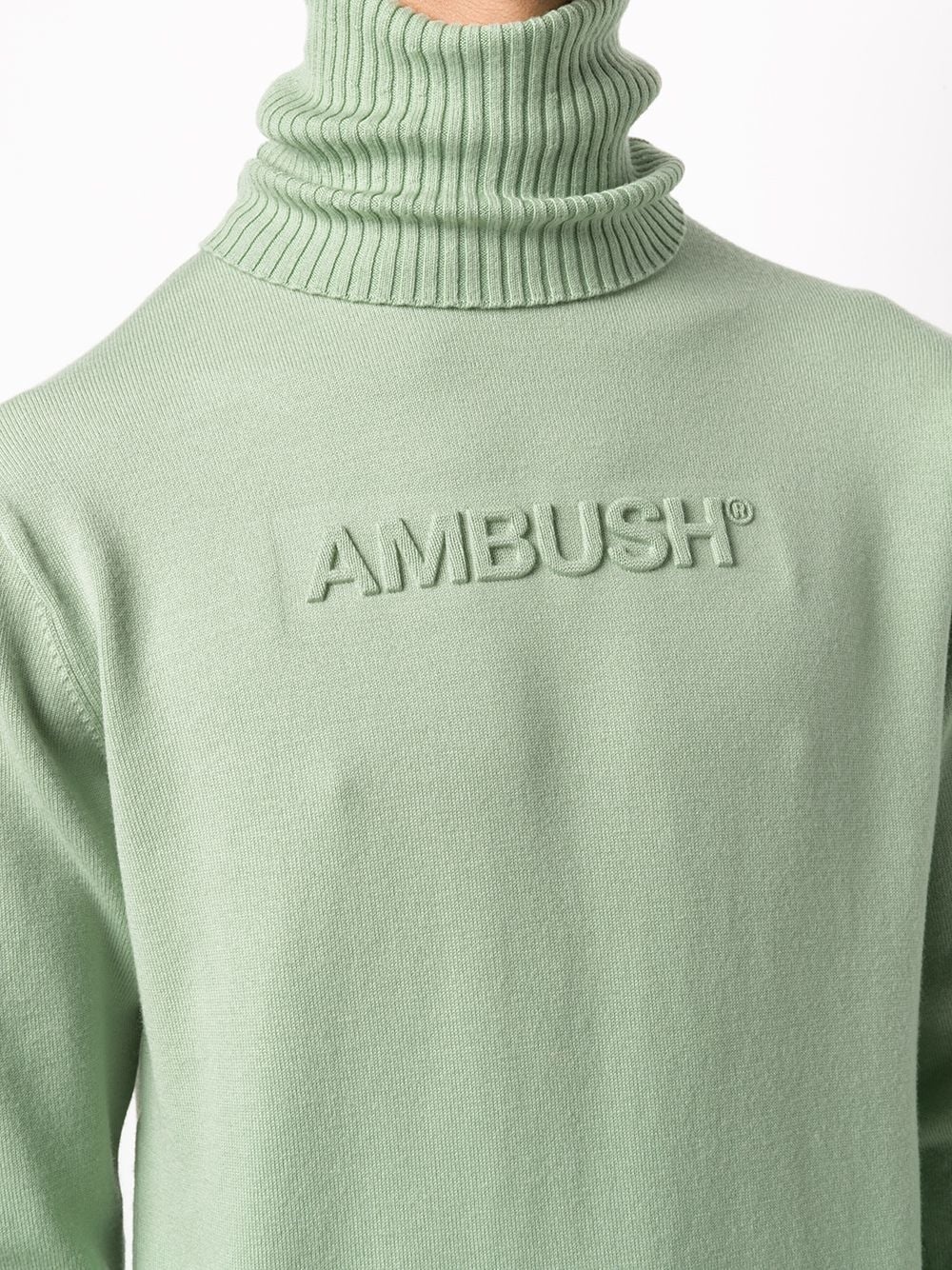 embossed logo jumper - 6