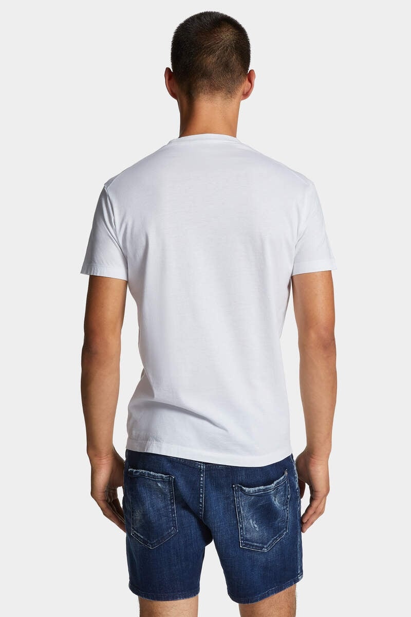 DSQUARED2 WASH COOL FIT MACHO T-SHIRT | REVERSIBLE