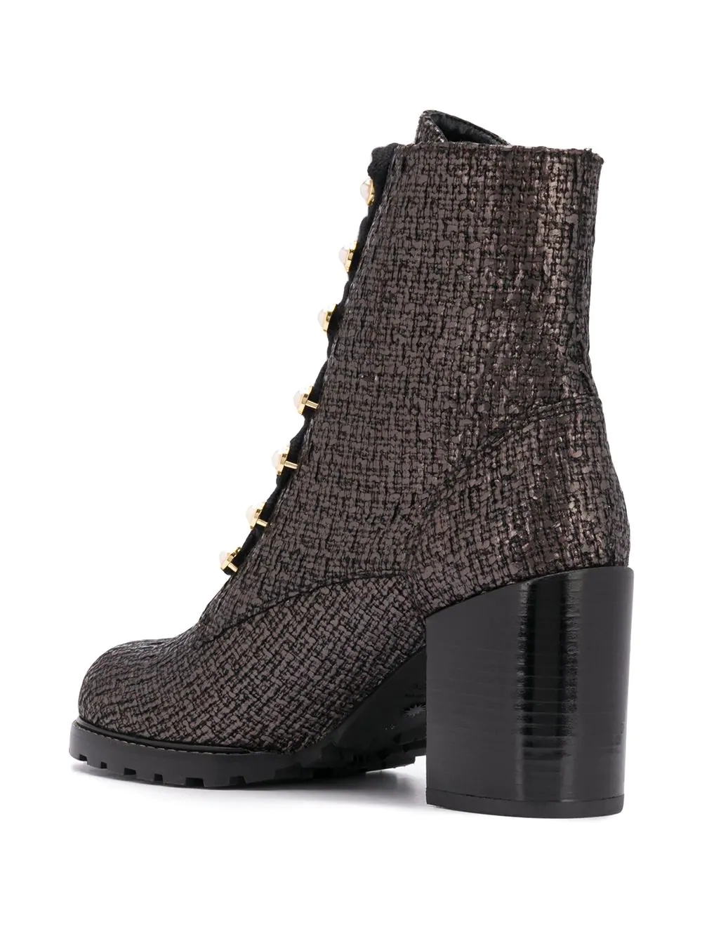 Ivey metallic tweed boots - 3