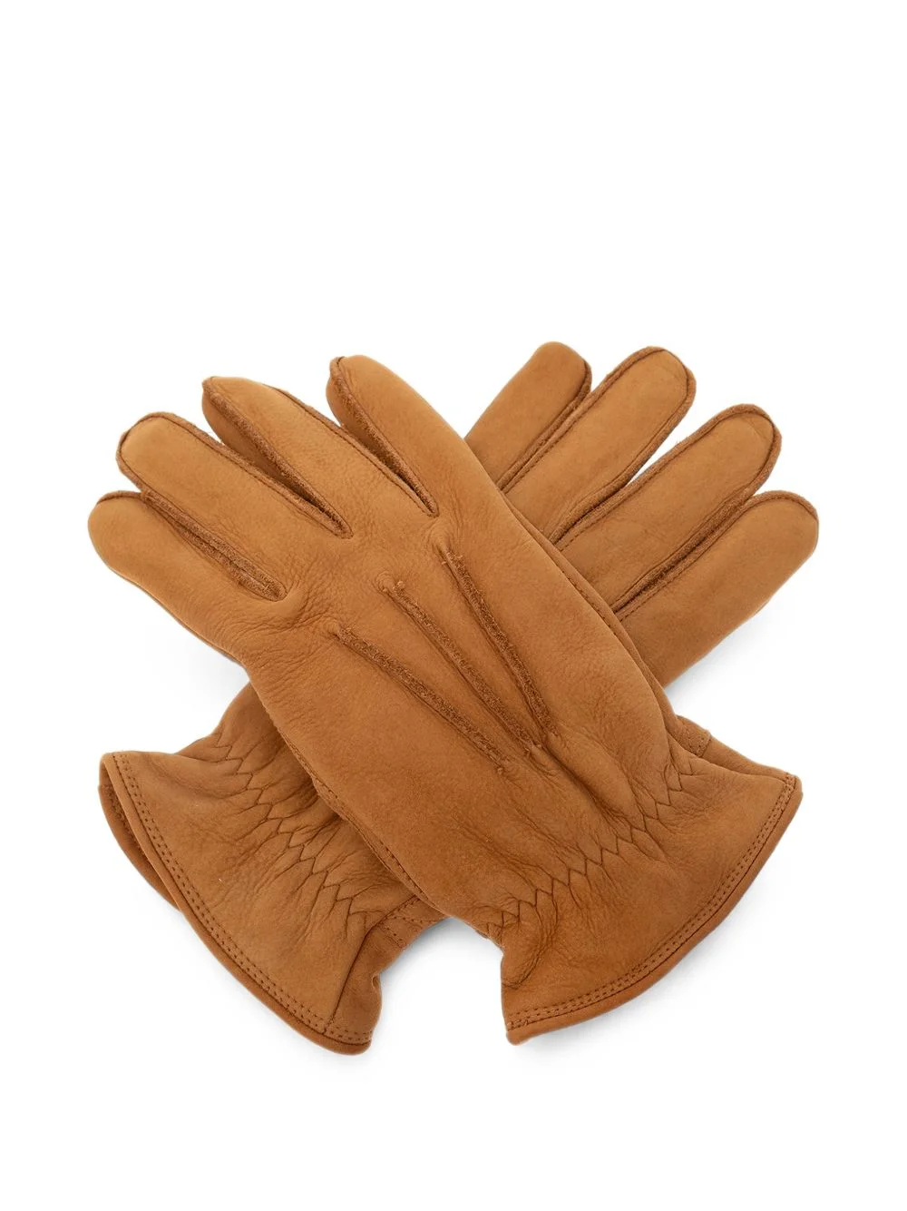 logo-patch gloves - 1