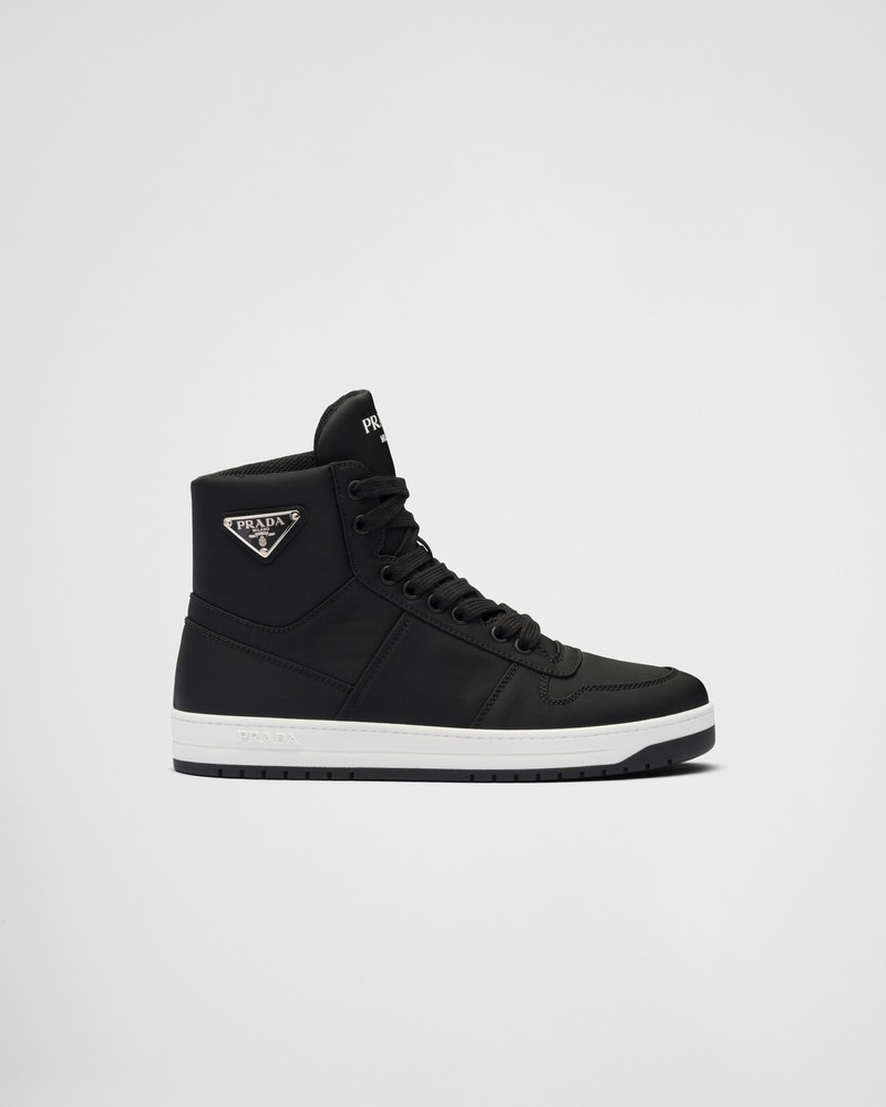 Re-Nylon Gabardine high-top sneakers 1
