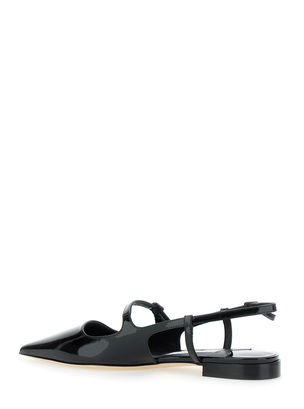 Jimmy Choo Women 'Didi Flat' Black Ballerinas With Shiny Finish In Leather Woman - 3