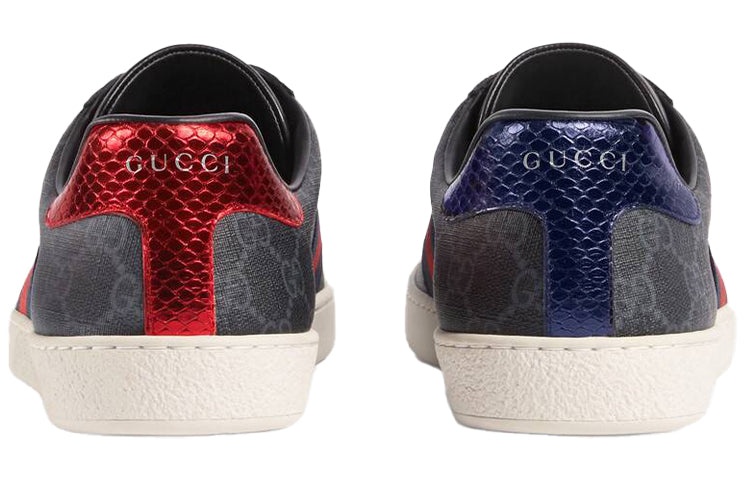 Gucci Ace GG Supreme 'Black Grey' 429445-96G50-1130 - 4