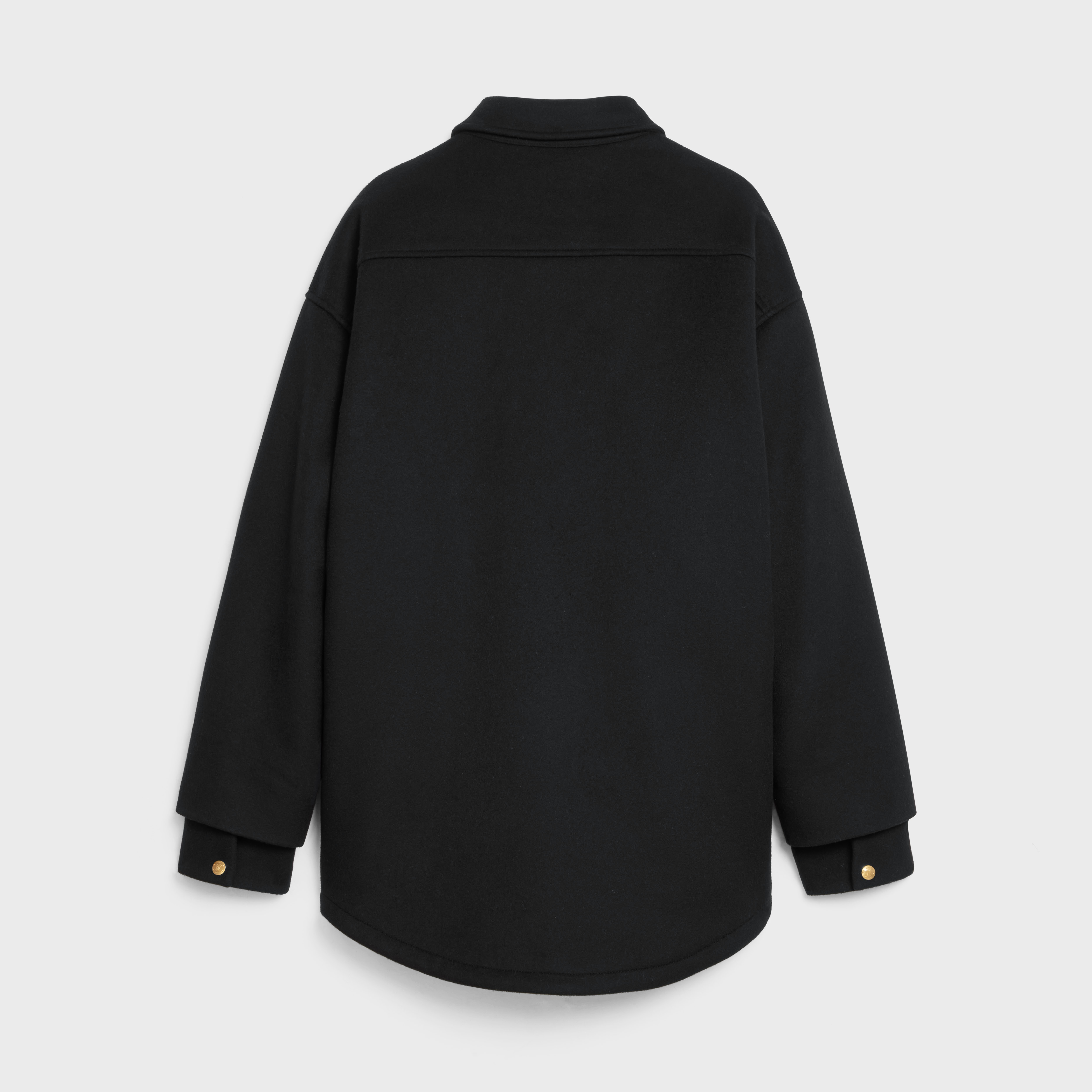 Egg-Shaped overshirt in double face Cashmere - 2
