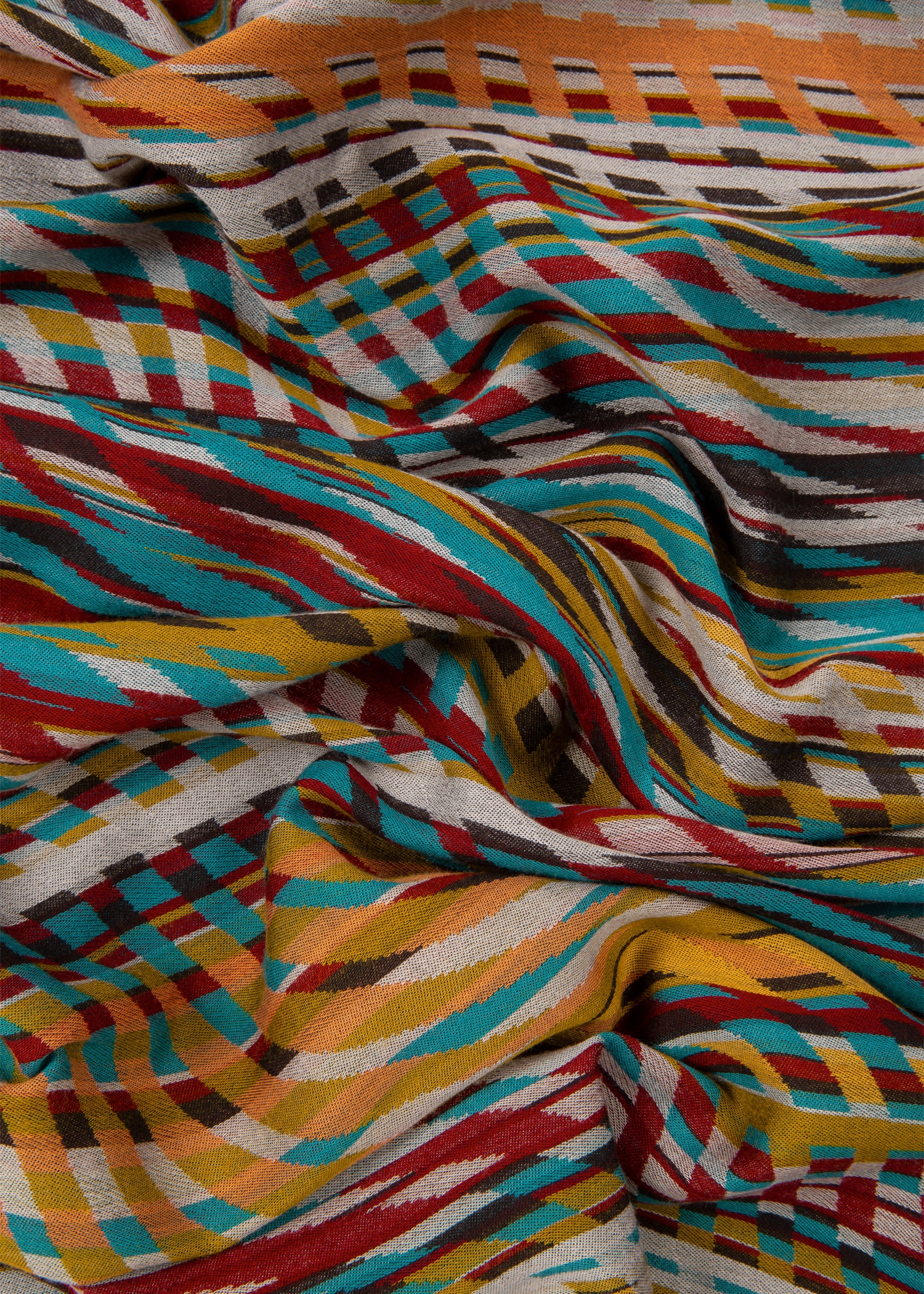'Signature Stripe' Scarf - 4