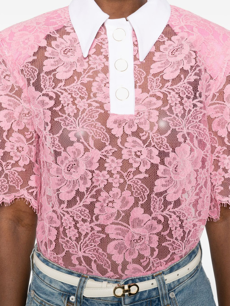 lace polo top 5