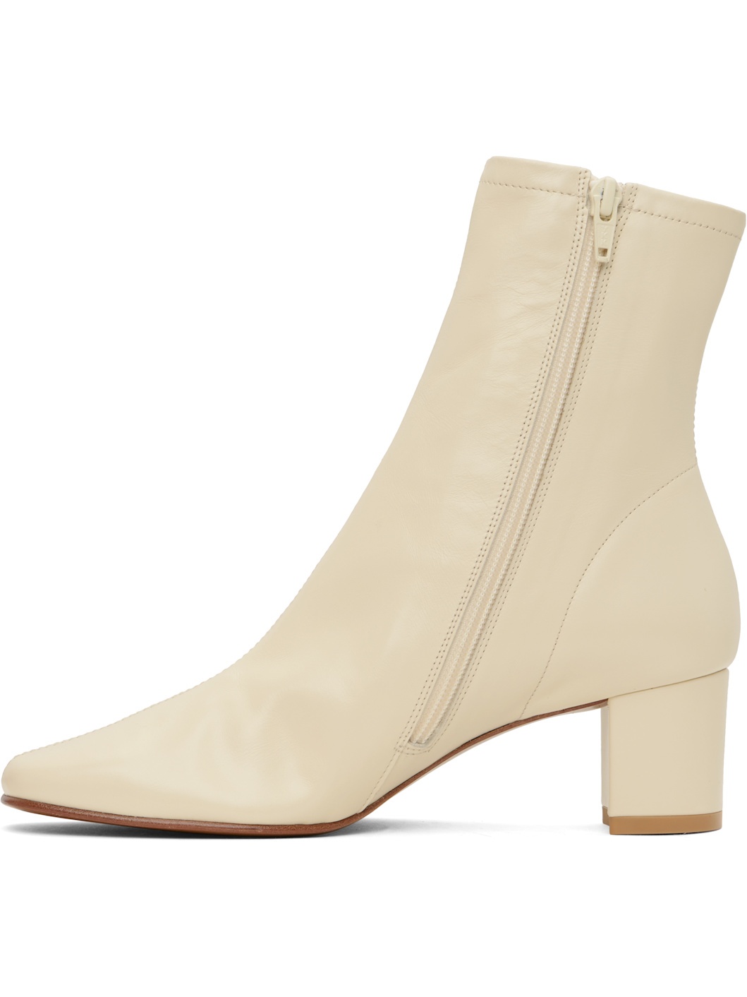 White Sofia Boots - 3