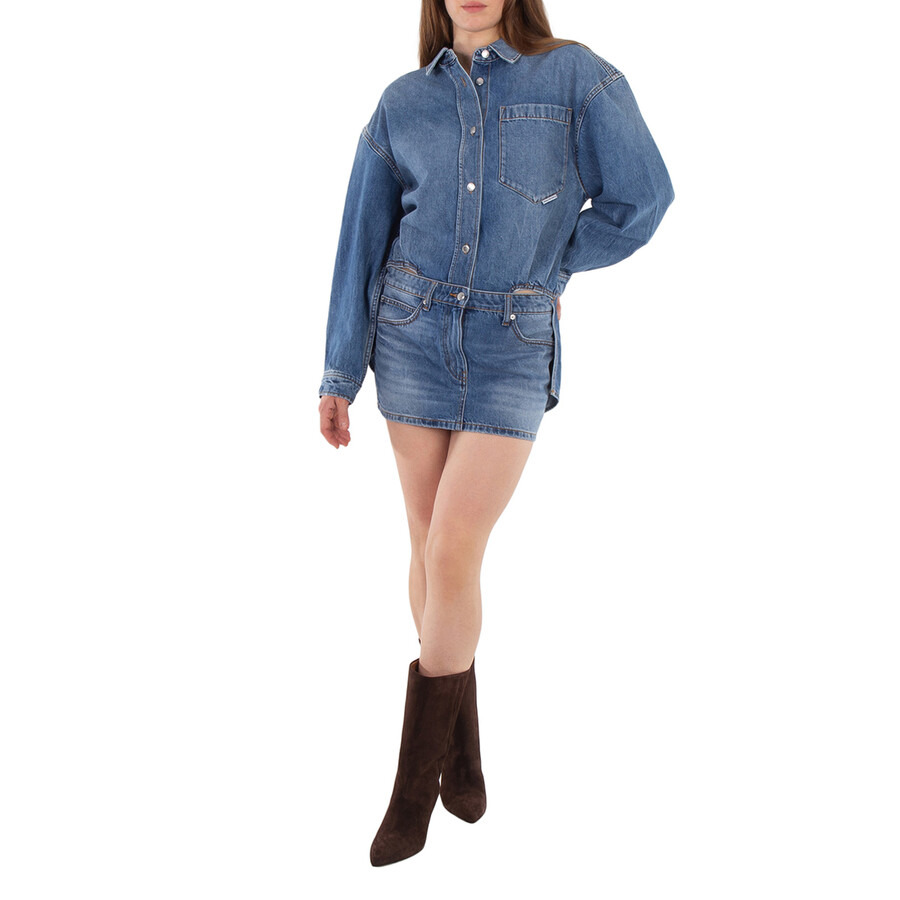 T by Alexander Wang Prestyle Mini Shirt Dress - 2
