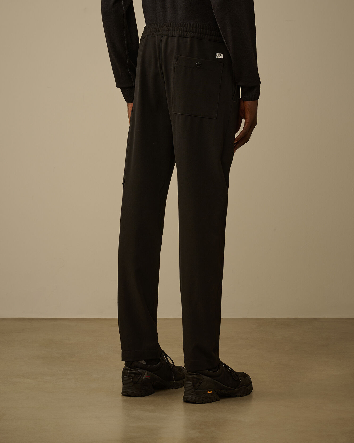 Wool Gabardine Regular Cargo Pants - 4