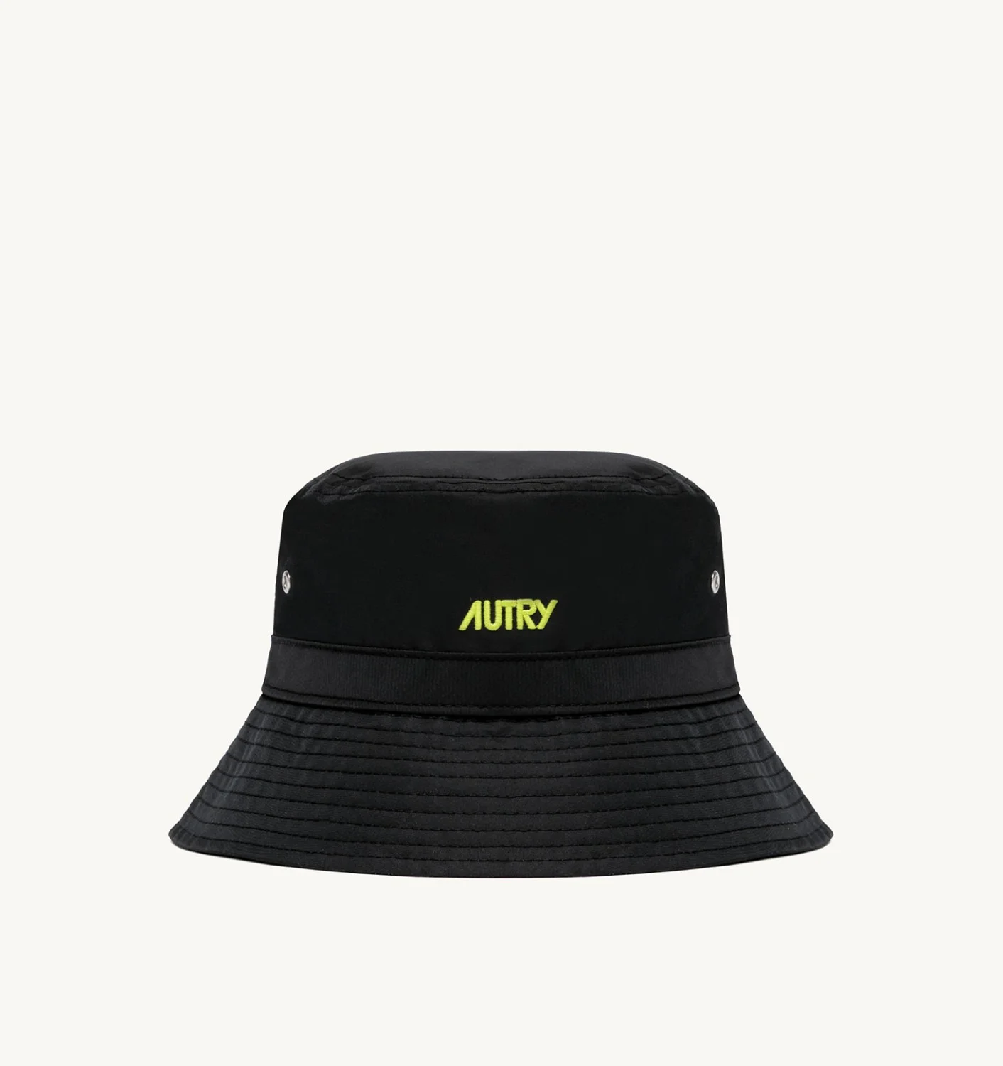 NYLON BUCKET HAT WITH EMBROIDERY LOGO UNISEX - 1