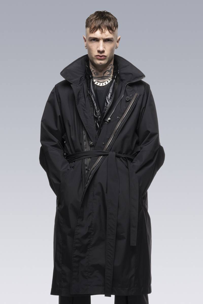 ACRONYM J29U-PX HD Nylon Modular Blazer Black | REVERSIBLE