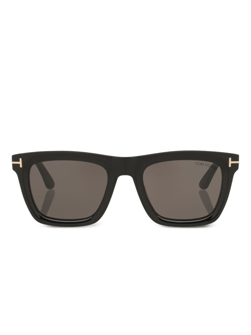 Leilo metal-detail rectangle sunglasses 1