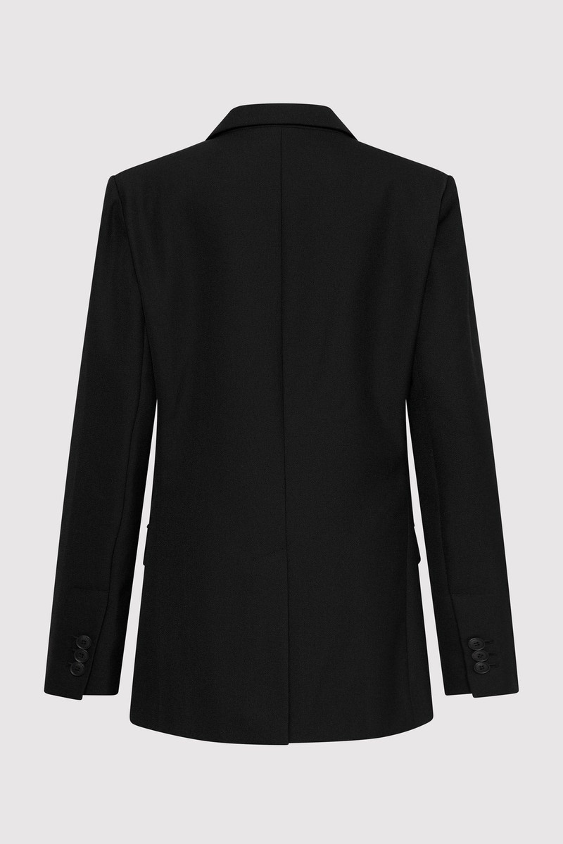 ST. AGNI Carter Blazer - Black outlook