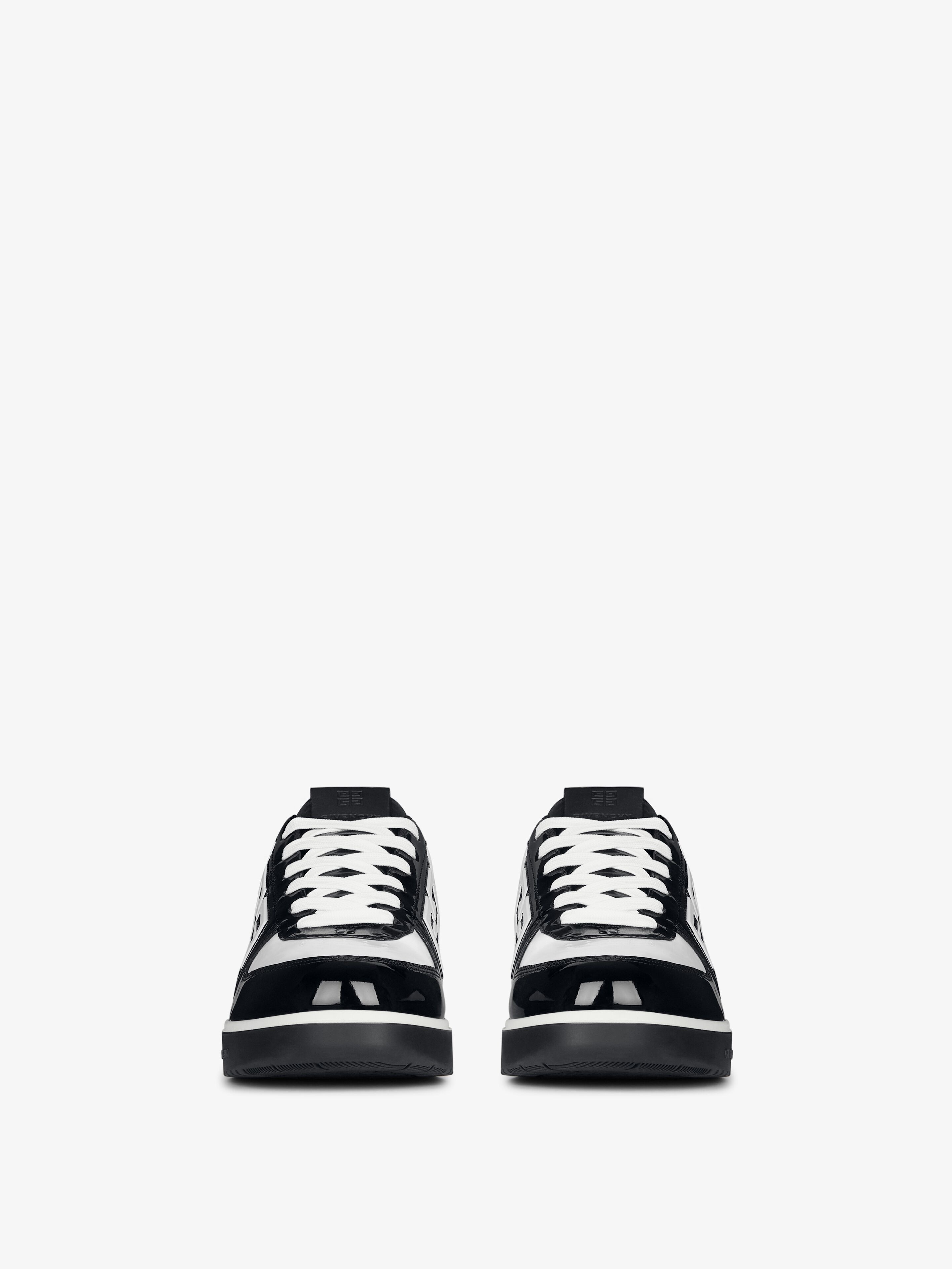 Givenchy G4 SNEAKERS IN PATENT LEATHER | REVERSIBLE