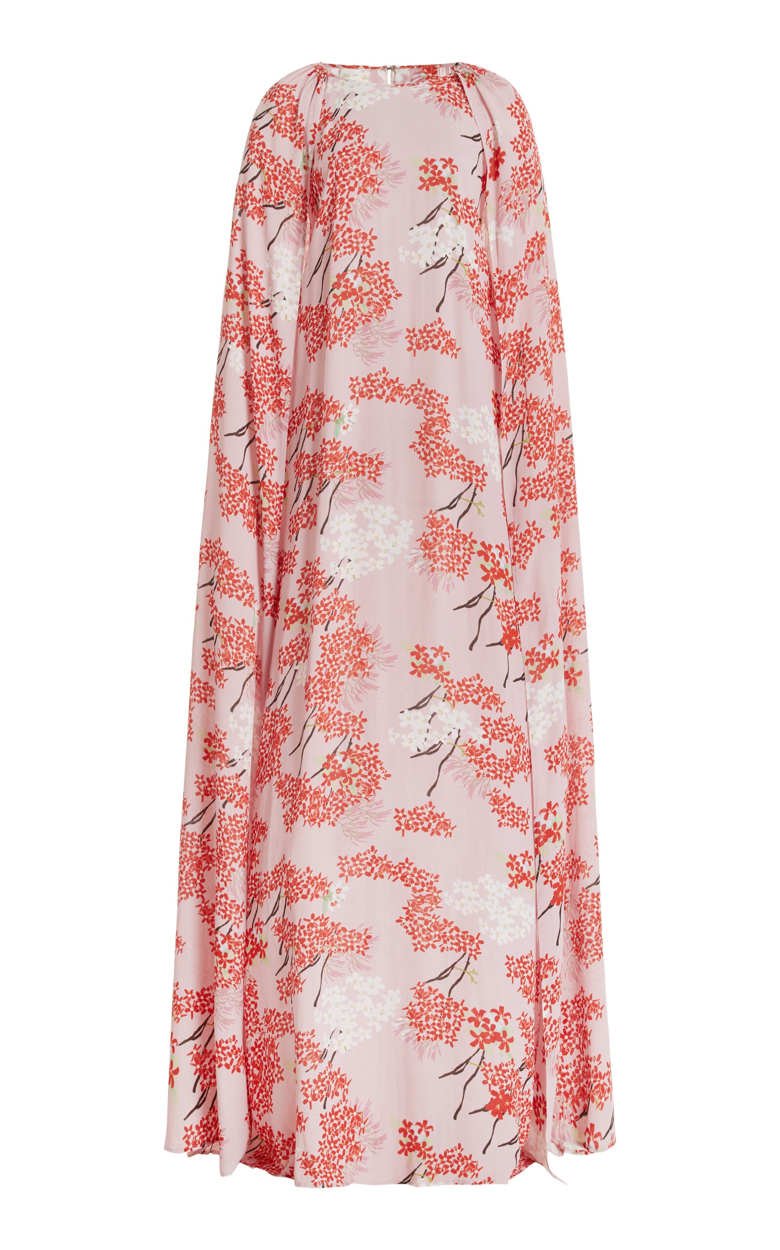 Minnie Floral Cape Gown pink - 1