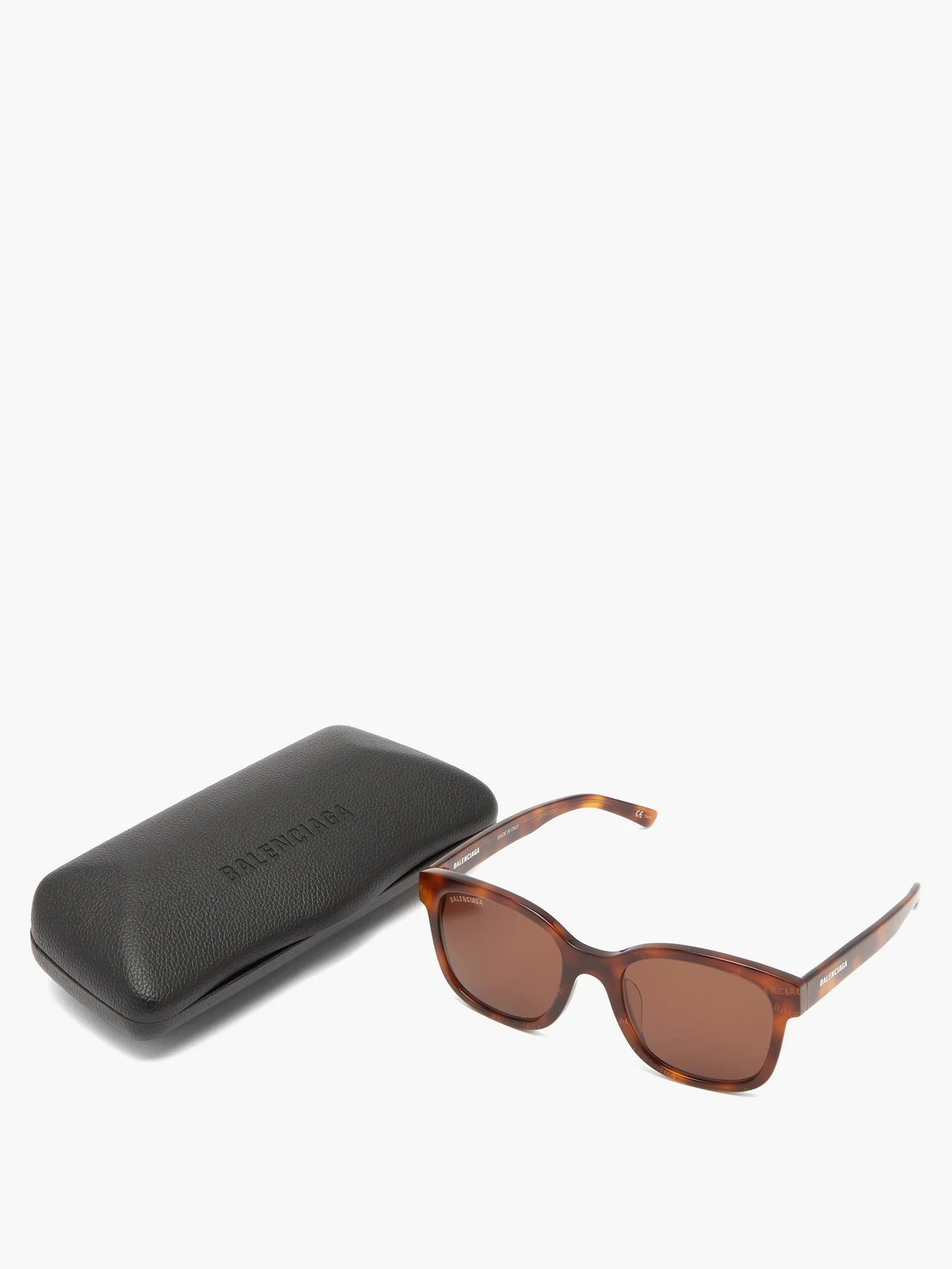 Monogram tortoiseshell-acetate square sunglasses - 5