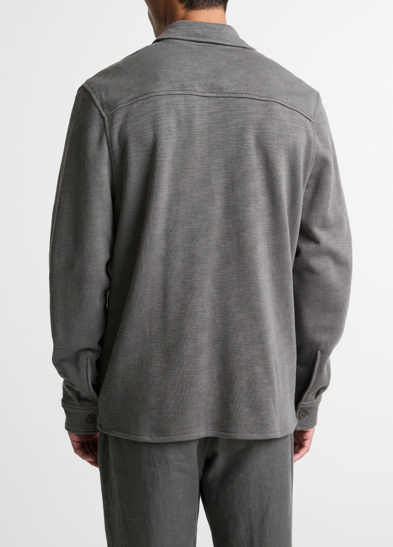 Vince Double-Slub Cotton-Blend Shirt Jacket outlook