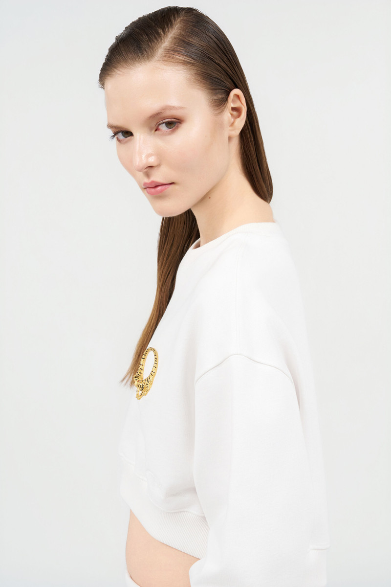 Roar Sweatshirt White 6