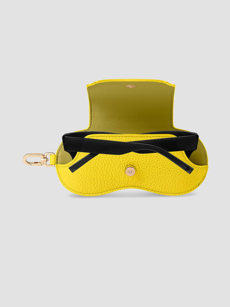 Women's Leather Sunglasses Sling Case - Daisy Martini 3