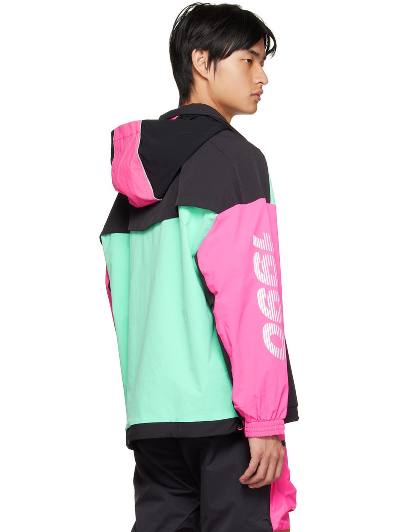 Green Paneled Ski Jacket 3